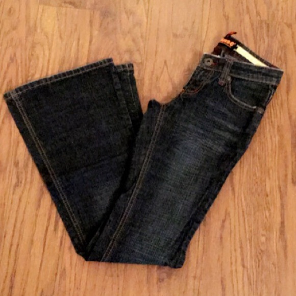 Dollhouse Denim - LIKE NEW! Dark Denim Bell Bottom Jeans